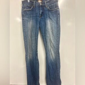 0076 Lucky Brand Straight Leg Blue Jeans bootcut bottom
